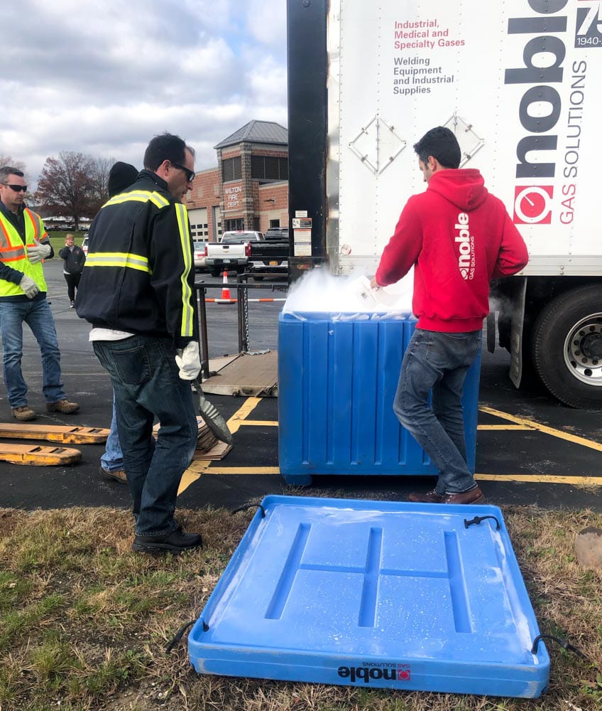 Emergency Dry Ice for Capital Region Outages Noble Gas Solutions
