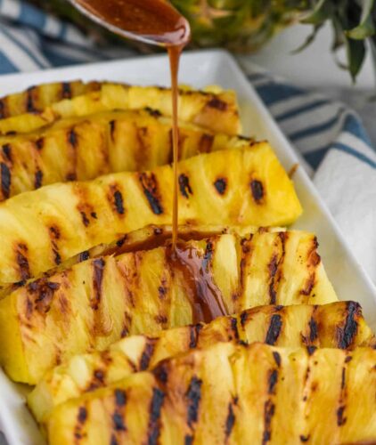 pineapple recipe on propane grill